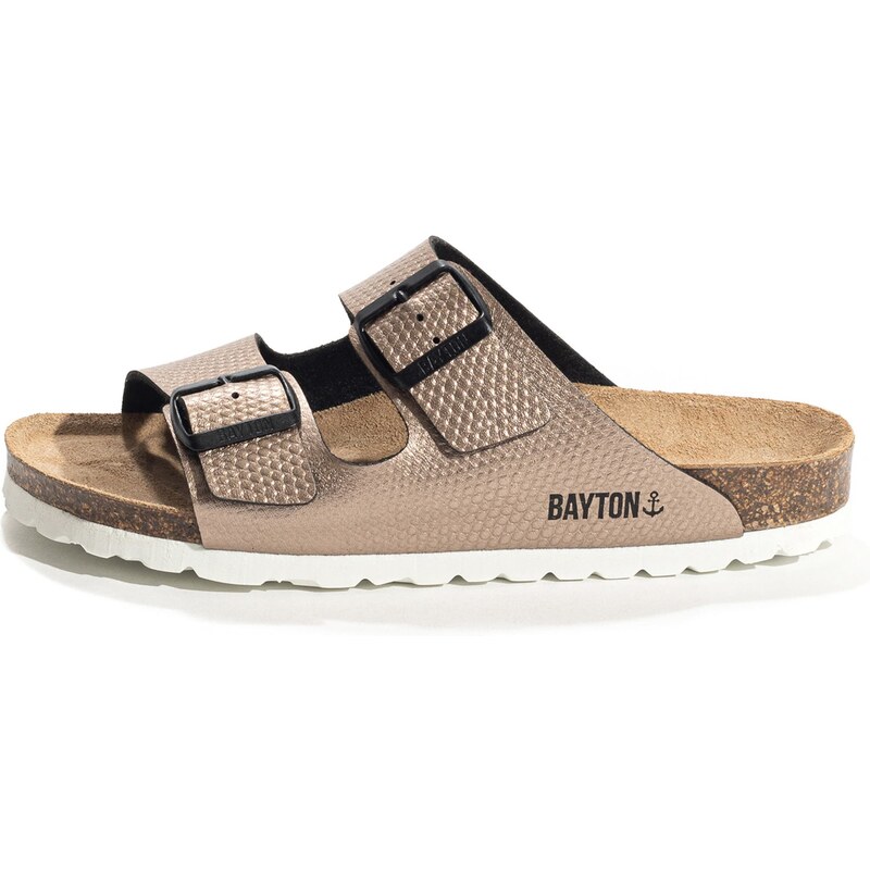Bayton Šľapky Tracy bronzová / čierna 54296335