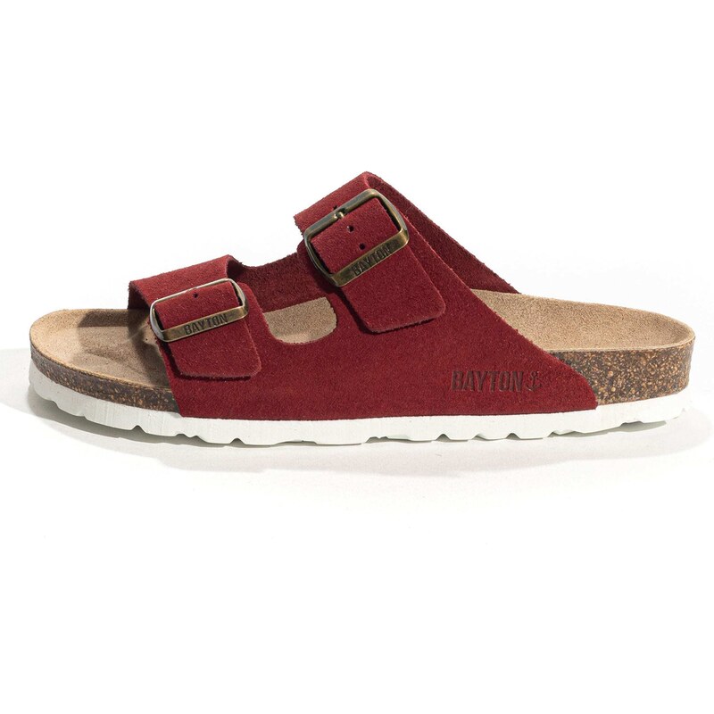 Bayton Šľapky Tracy tmavočervená 54296336