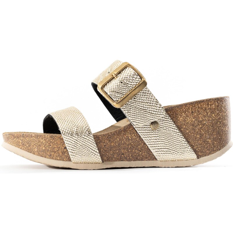 Bayton Šľapky Philomene svetlohnedá / zlatá 54304837