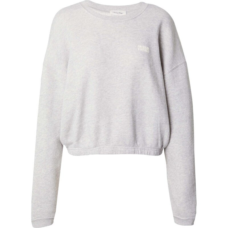 AMERICAN VINTAGE Mikina KODYTOWN sivá melírovaná 55386859