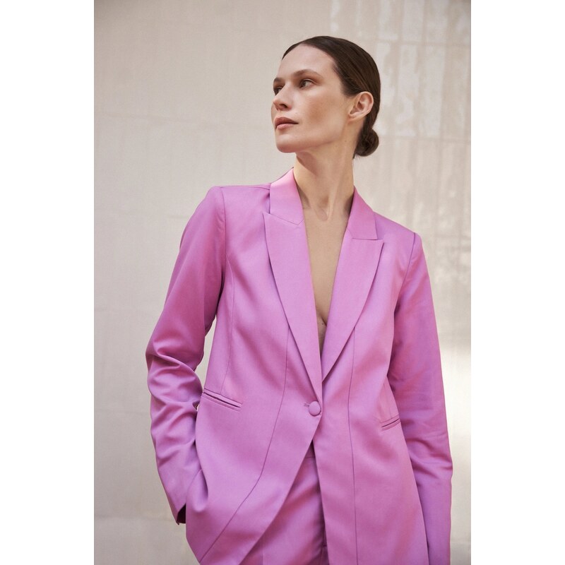 Marisse Womens Jacket L-Mr-4309 D.Pink 50735191