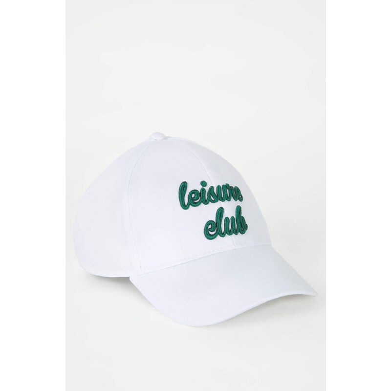 DEFACTO Woman Cotton Embroidered Hat