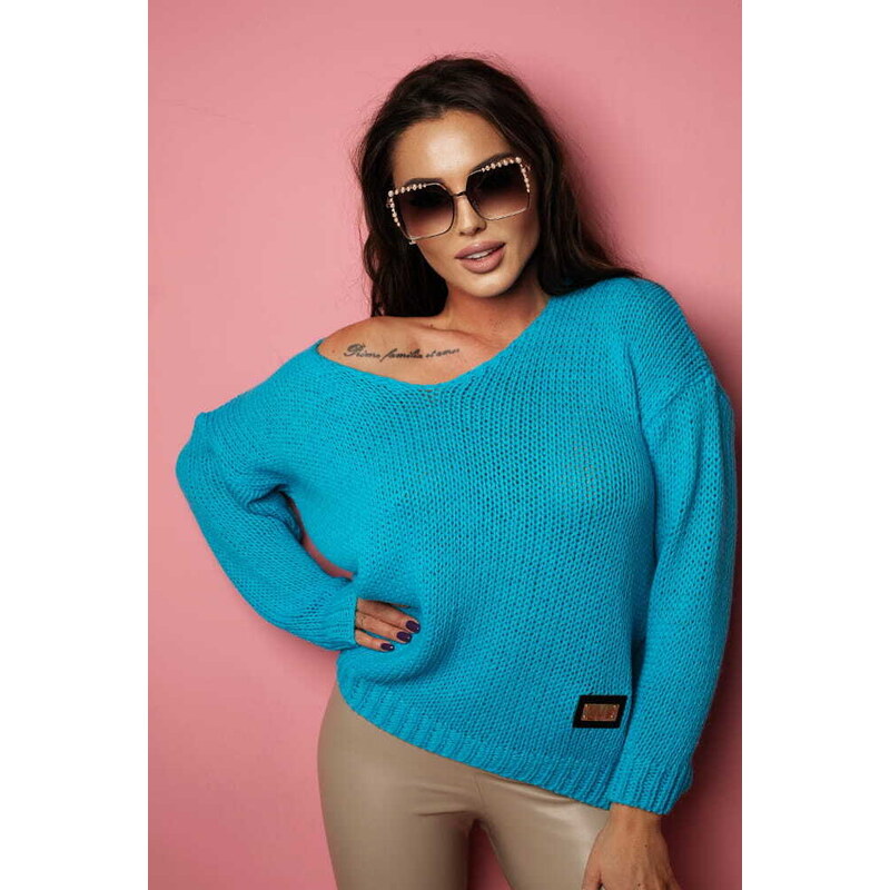 Fashionweek Dámsky štýlový pletený sveter NB3707 48751693