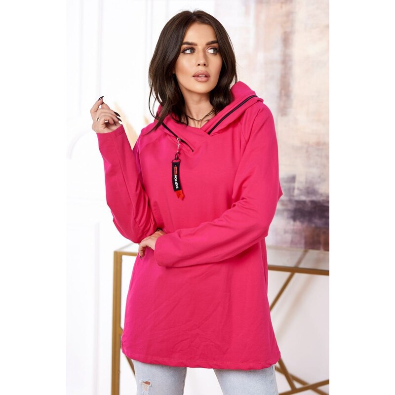 Fashionweek Mikina s kapucňou Oversized bavlnená K0160 50736826