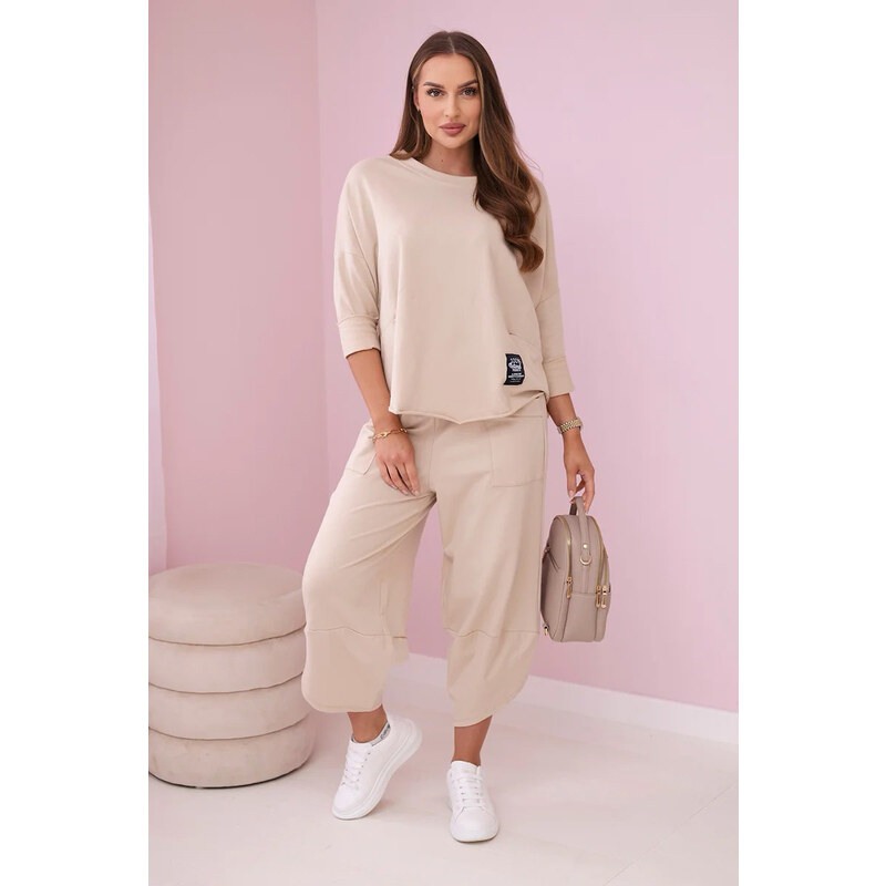 Fashionweek Talianska pohodlná tepláková súprava K6171G 50736872