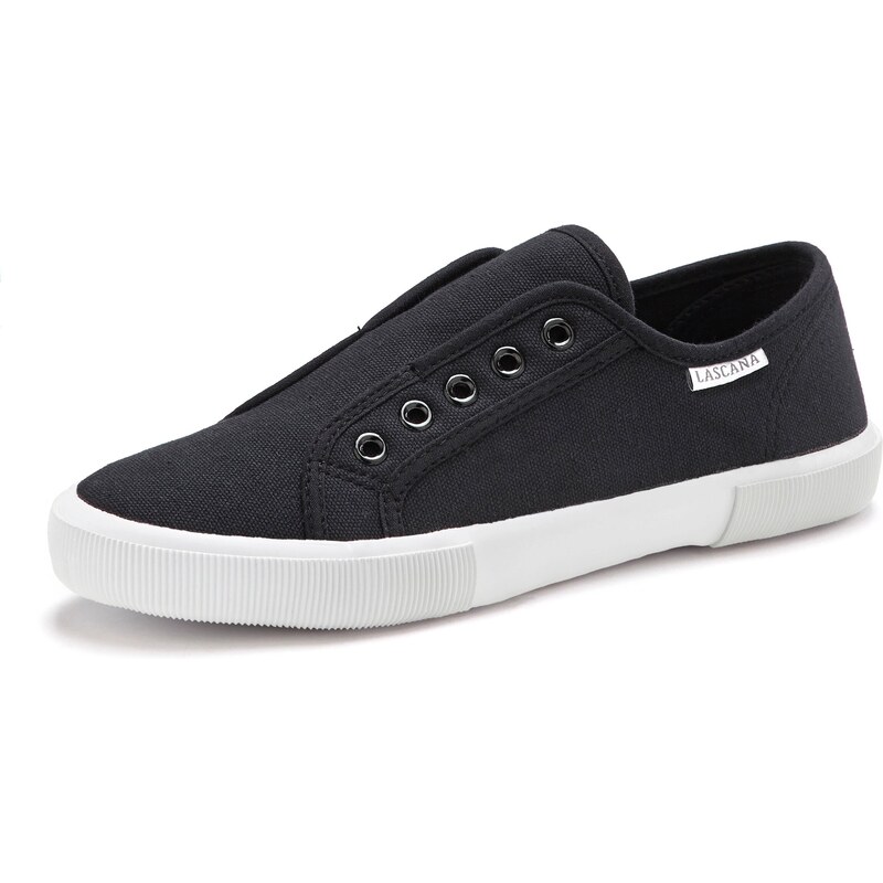 LASCANA Slip-on obuv čierna 54224432