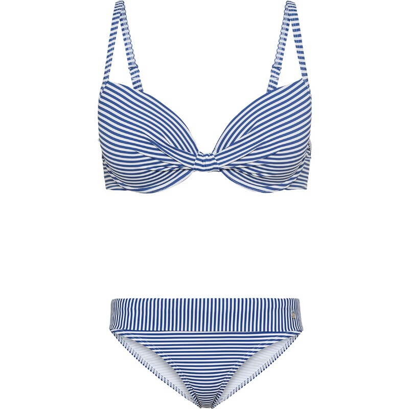 s.Oliver Bikiny modrá / biela 54235878