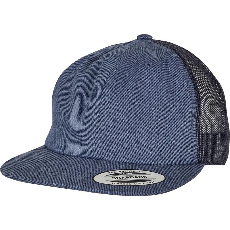 Flexfit Čiapka Denim Trucker modrá denim / biela 54239660