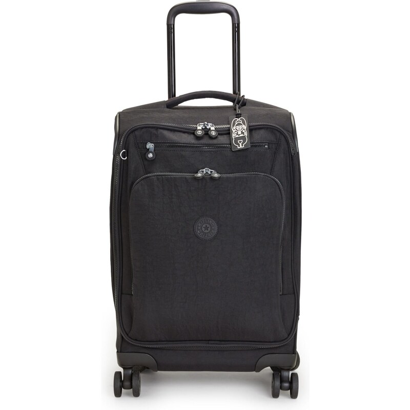 KIPLING Kufor na kolieskach Youri čierna 54243925