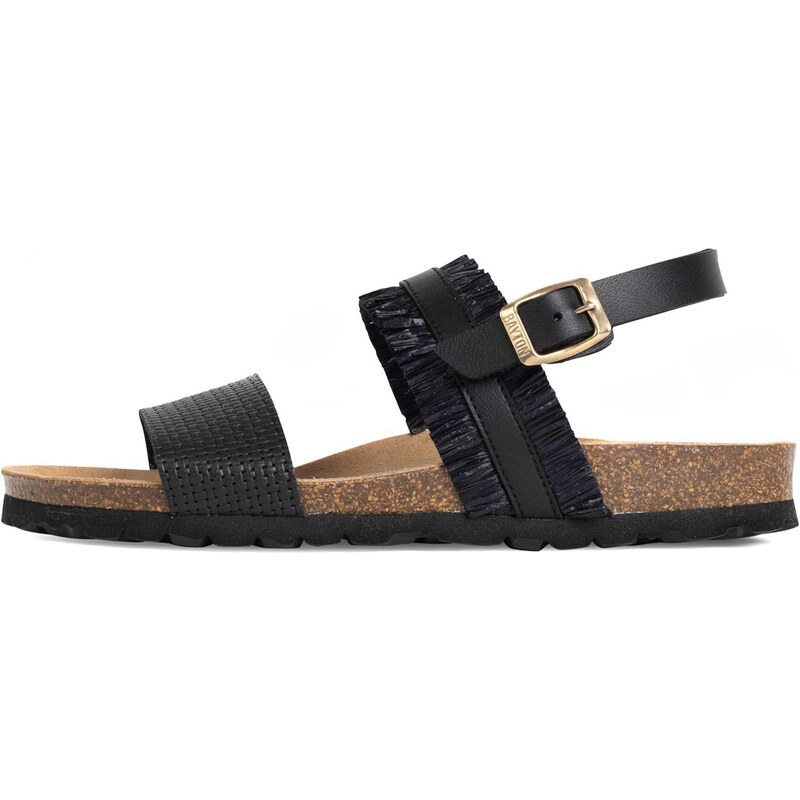 Bayton Sandále Romane zlatá / čierna 54245040