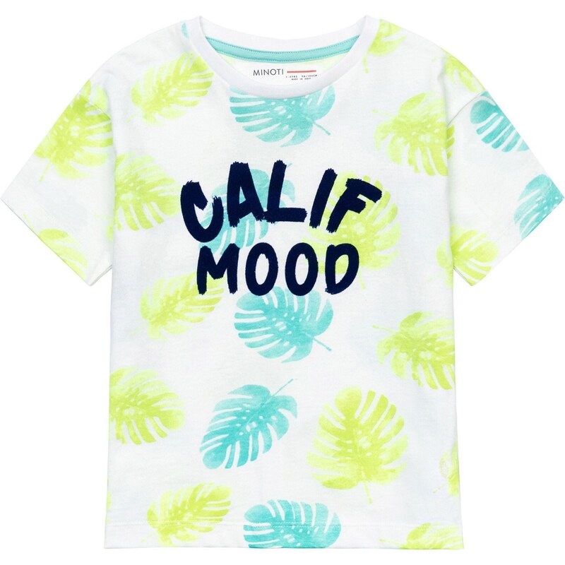 MINOTI Tričko námornícka modrá / neónovo modrá / svetlozelená / čierna 54245366