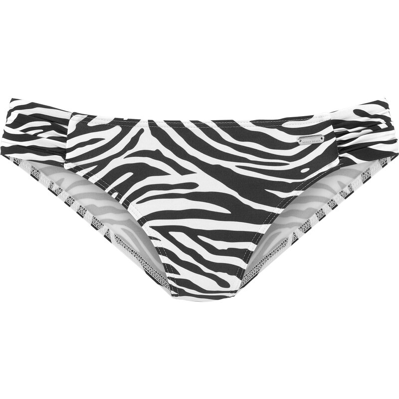 VENICE BEACH Bikinové nohavičky čierna / biela 54631217