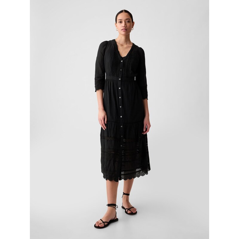 GAP Dámske Krajkové midi šaty 880359-01 66267251