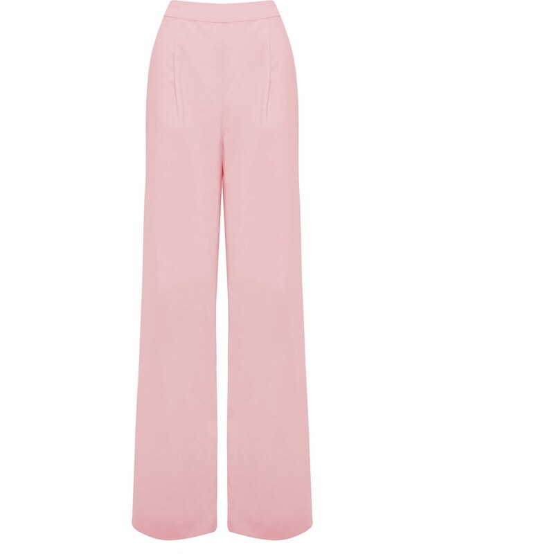 Tussah Plisované nohavice DREW ružová 54252965