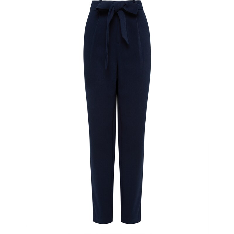 Tussah Plisované nohavice ALANA námornícka modrá 54252933