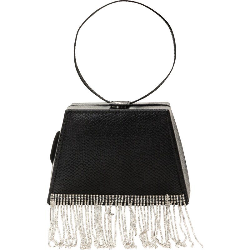 faina Listová kabelka čierna 54254099