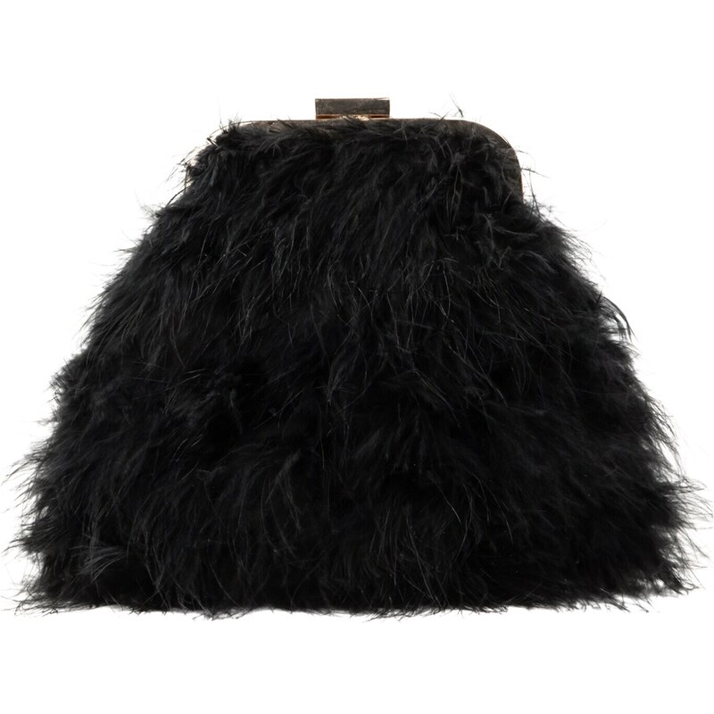 faina Listová kabelka čierna 62915198