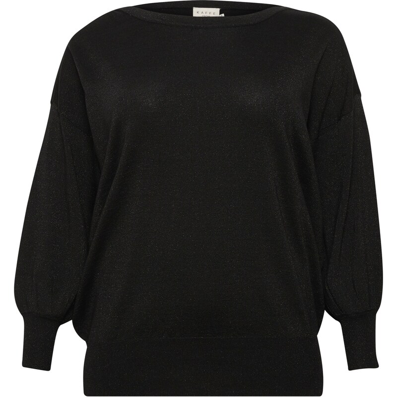 KAFFE CURVE Sveter Regitta čierna 54254393