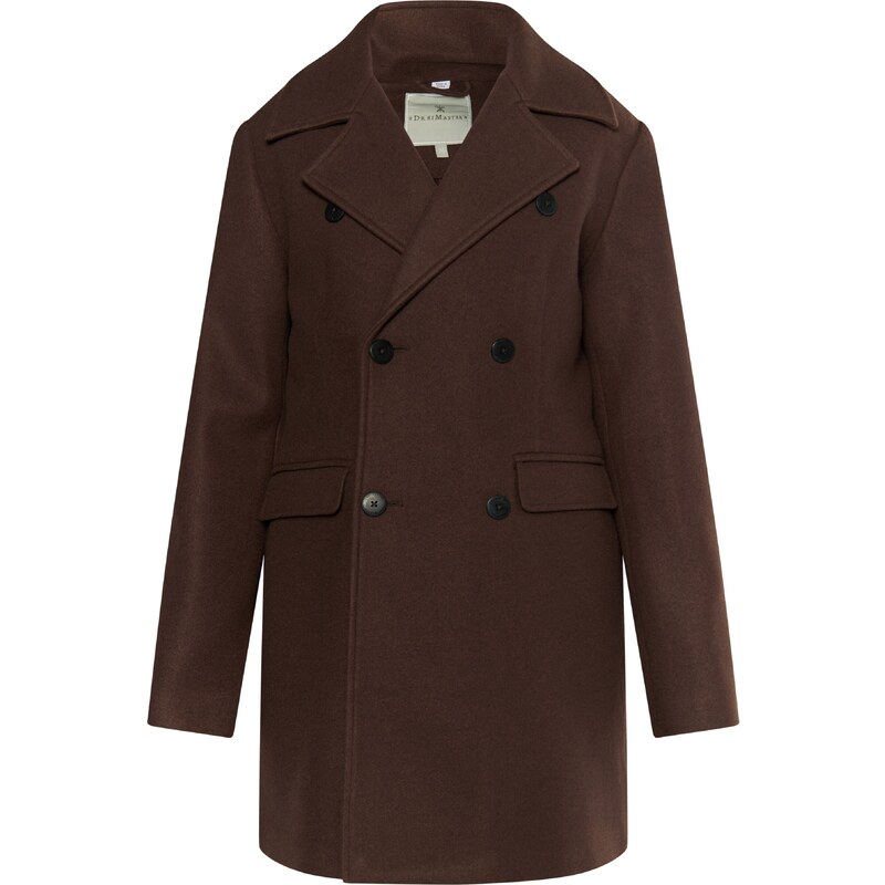 DreiMaster Klassik Prechodný kabát tmavohnedá 54254830