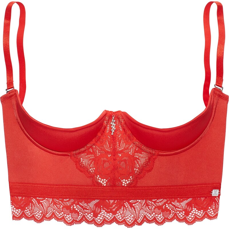 JETTE Korzet červená 54255642