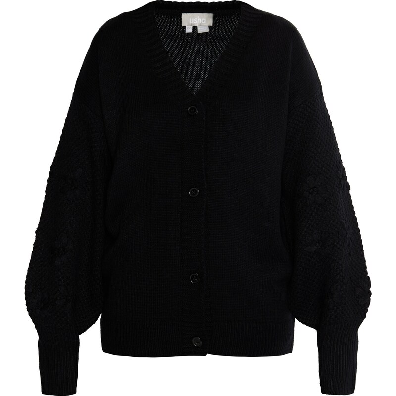 Usha Sveter Sivene čierna 54255916