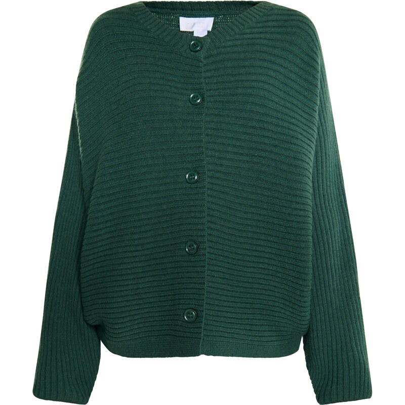 usha WHITE LABEL Kardigán tmavozelená 54256417