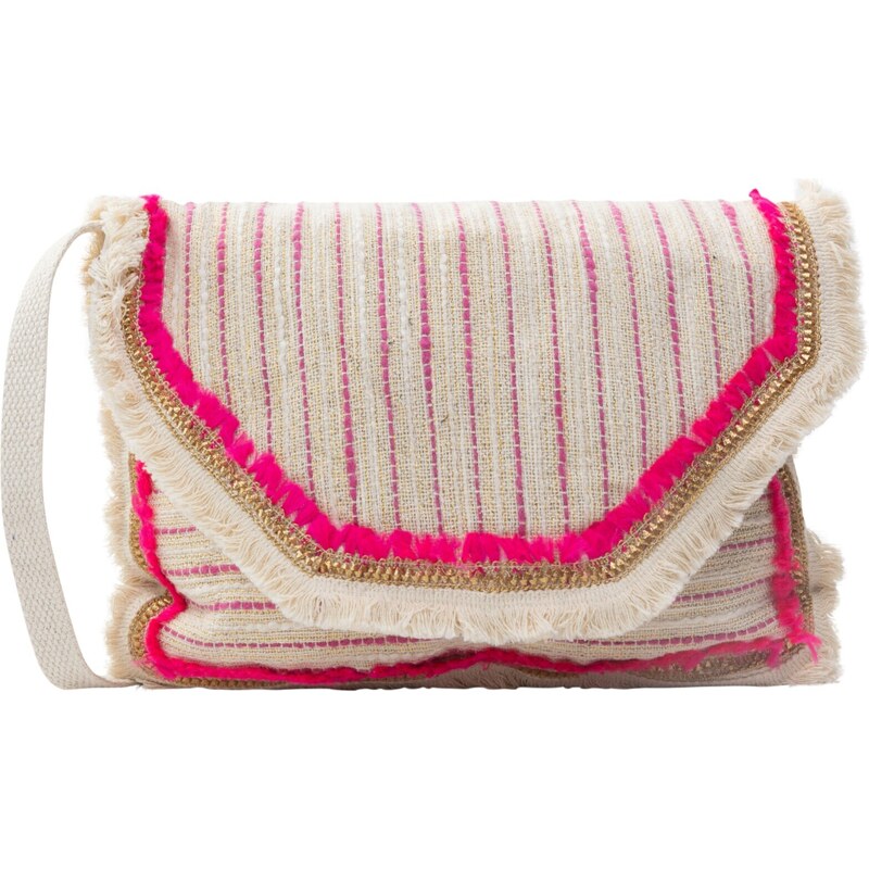 faina Taška cez rameno béžová / ružová 54631769
