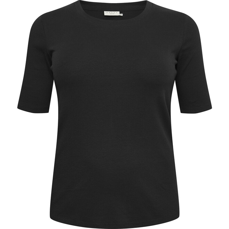 KAFFE CURVE Tričko carina čierna 54256874