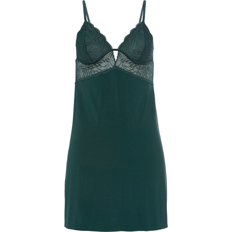 LASCANA Negližé tmavozelená 54261508