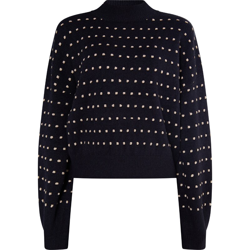 faina Sveter Imane béžová / čierna 54262886