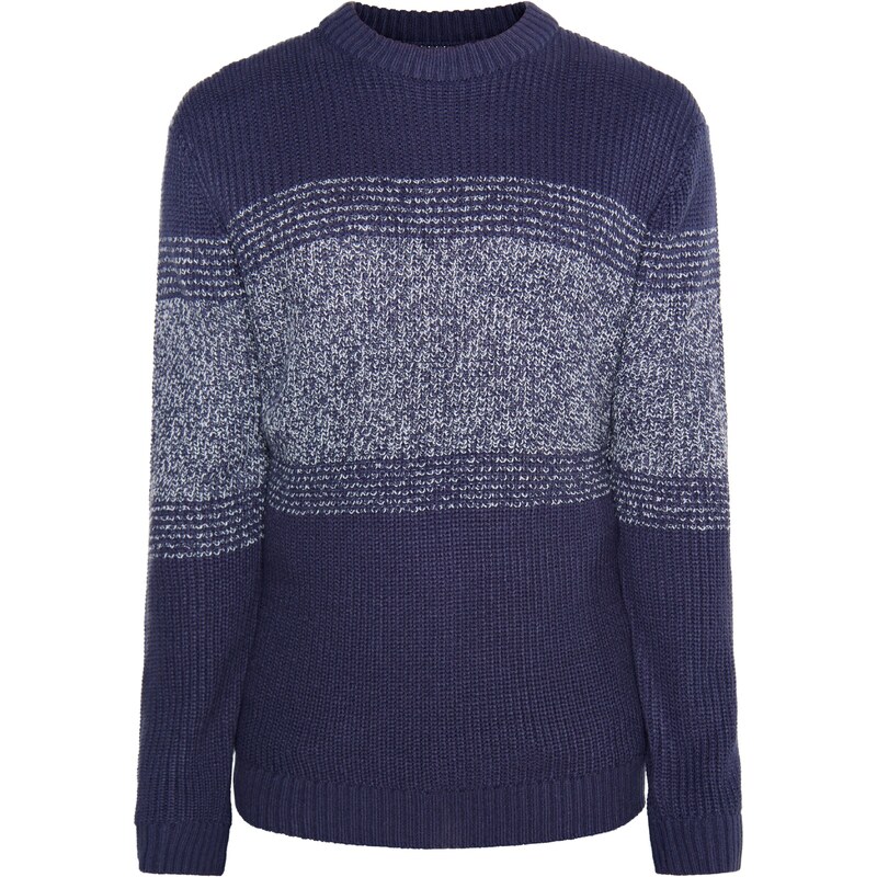 ICEBOUND Sveter námornícka modrá / šedobiela 54263067