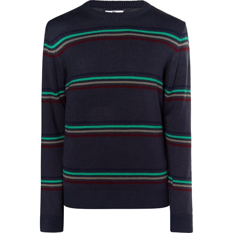 MO Sveter Rovic námornícka modrá / sivá / zelená / burgundská 54263022