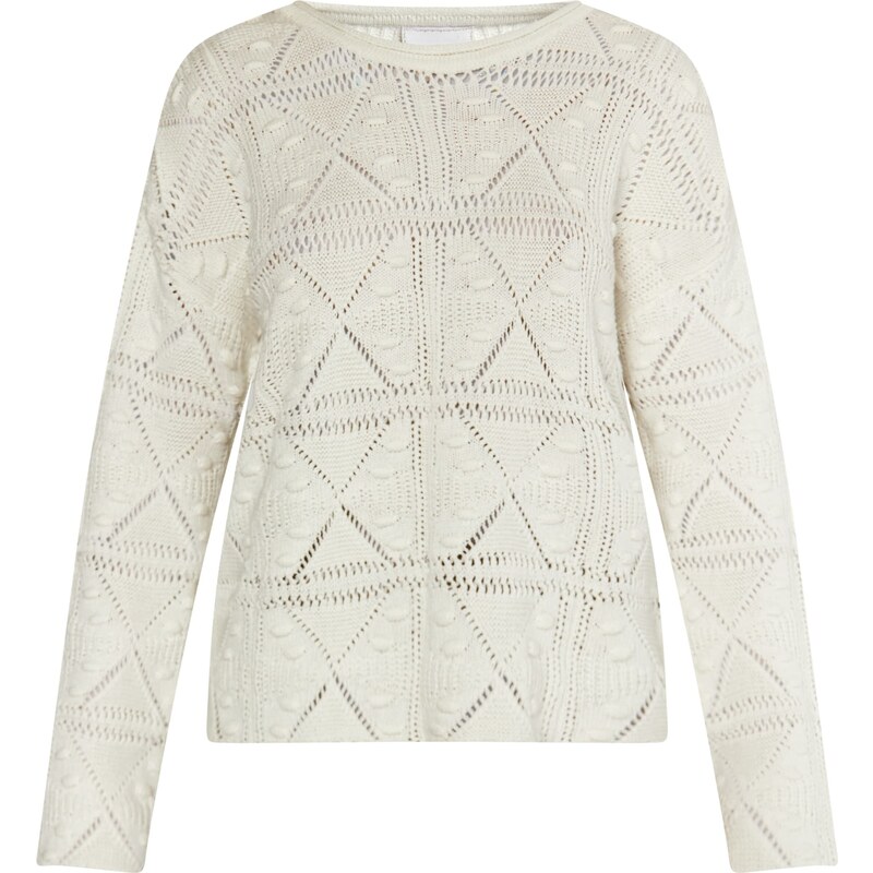 IZIA Sveter Eyota prírodná biela 54263686