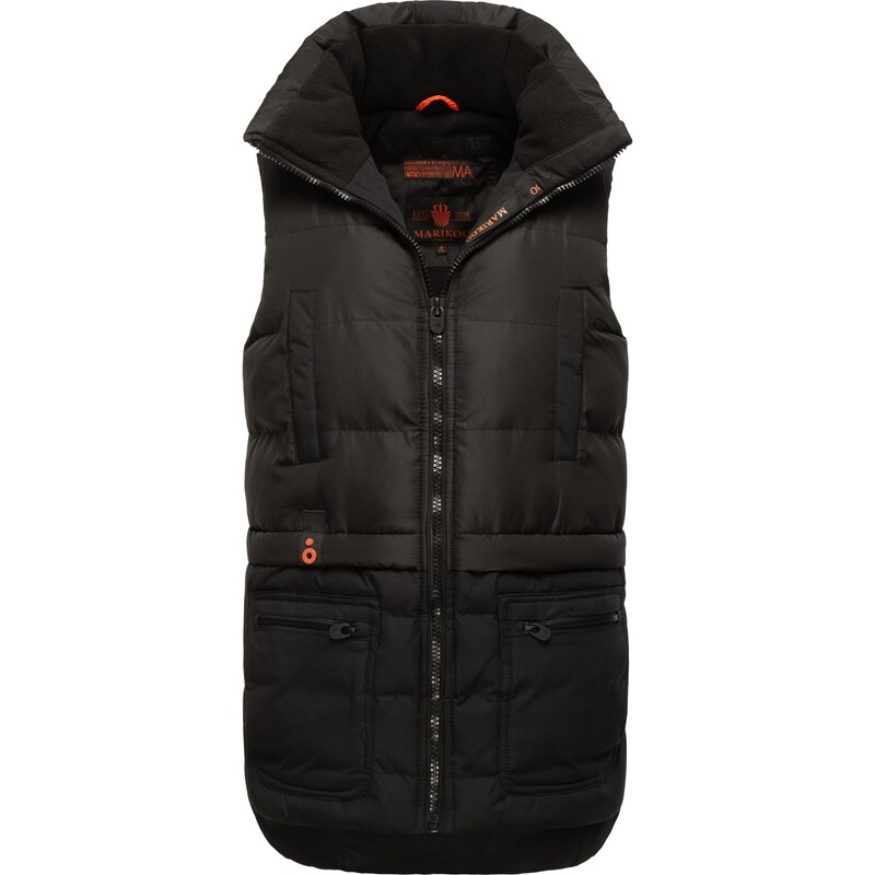 MARIKOO Vesta oranžová / čierna 65868534
