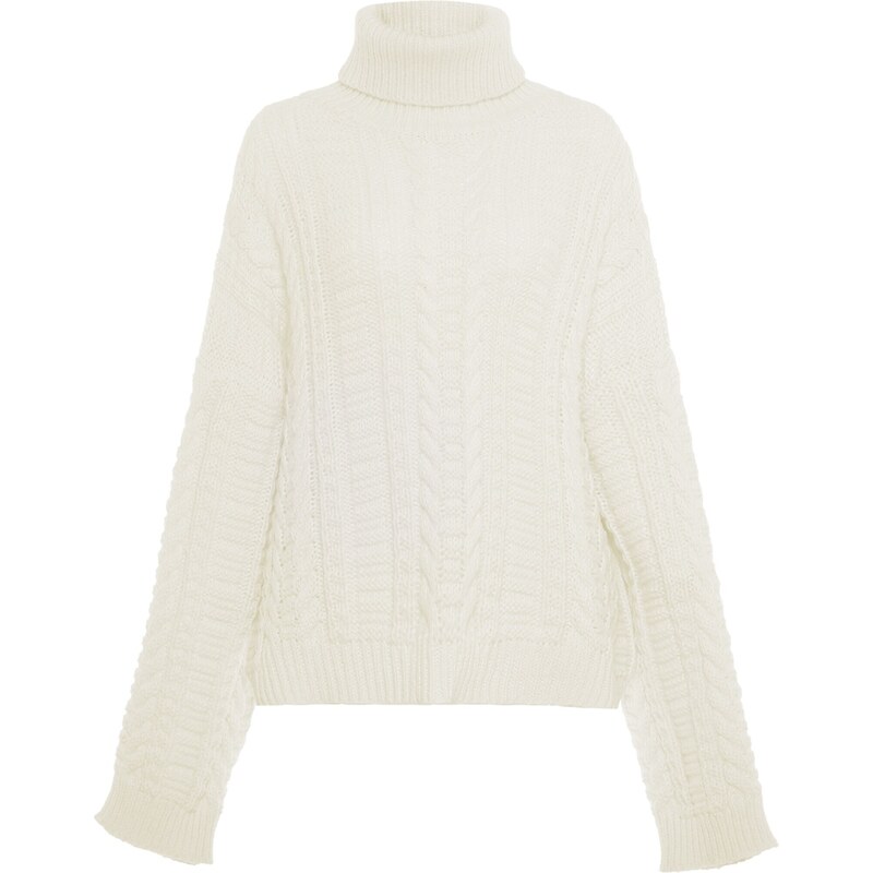 MYMO Sveter biela ako vlna 54264961