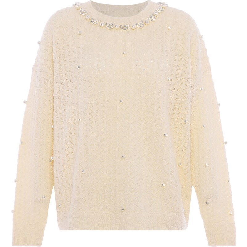 faina Sveter biela ako vlna 54265016