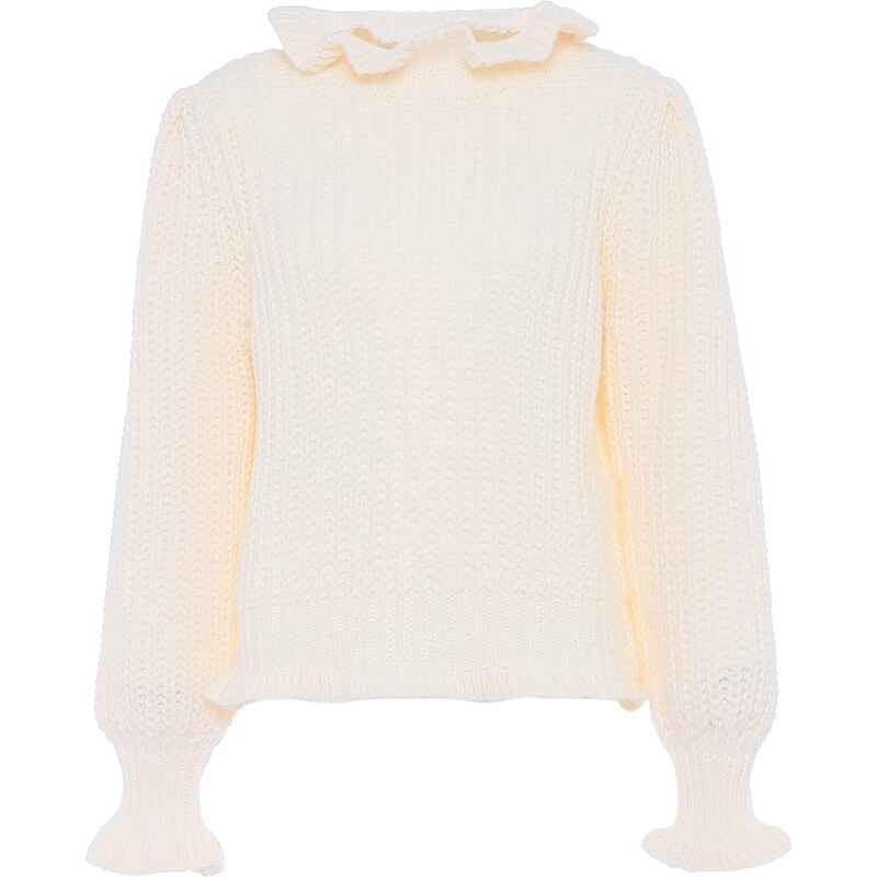 faina Sveter biela ako vlna 54265043