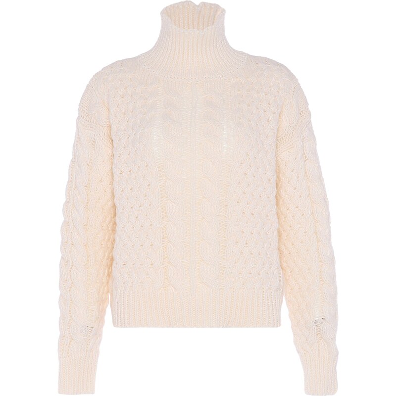 faina Sveter biela ako vlna 54265145