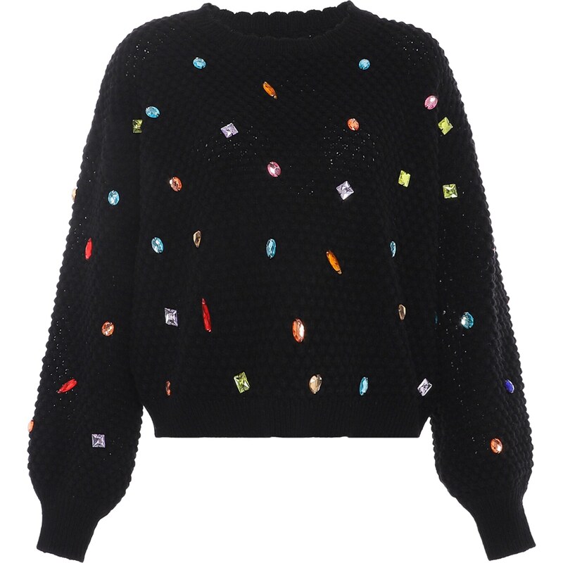 faina Sveter zmiešané farby / čierna 54265119