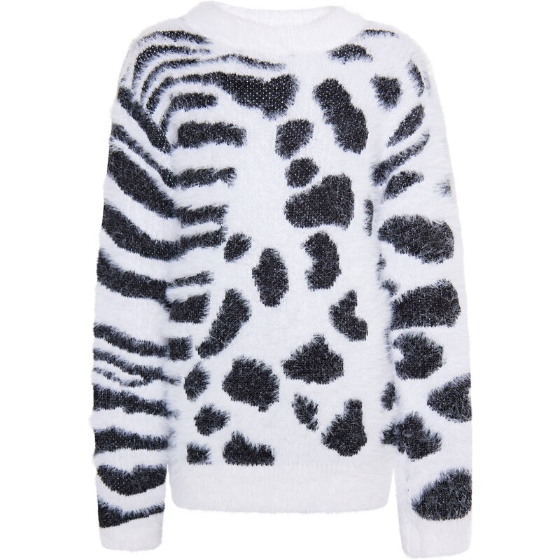 myMo KIDS Sveter Mimo čierna / biela 54266943