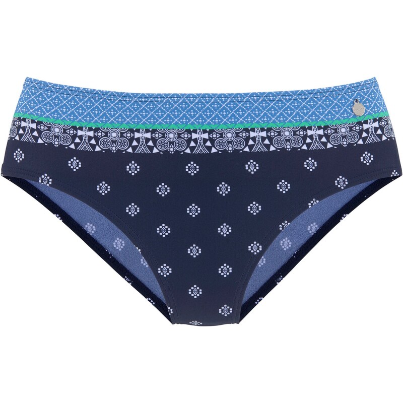LASCANA Bikinové nohavičky modrá / námornícka modrá / zelená / biela 54267025
