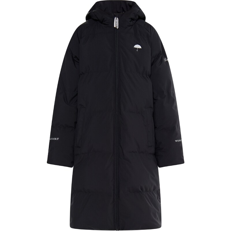 Schmuddelwedda Zimná bunda striebornosivá / čierna 54269060