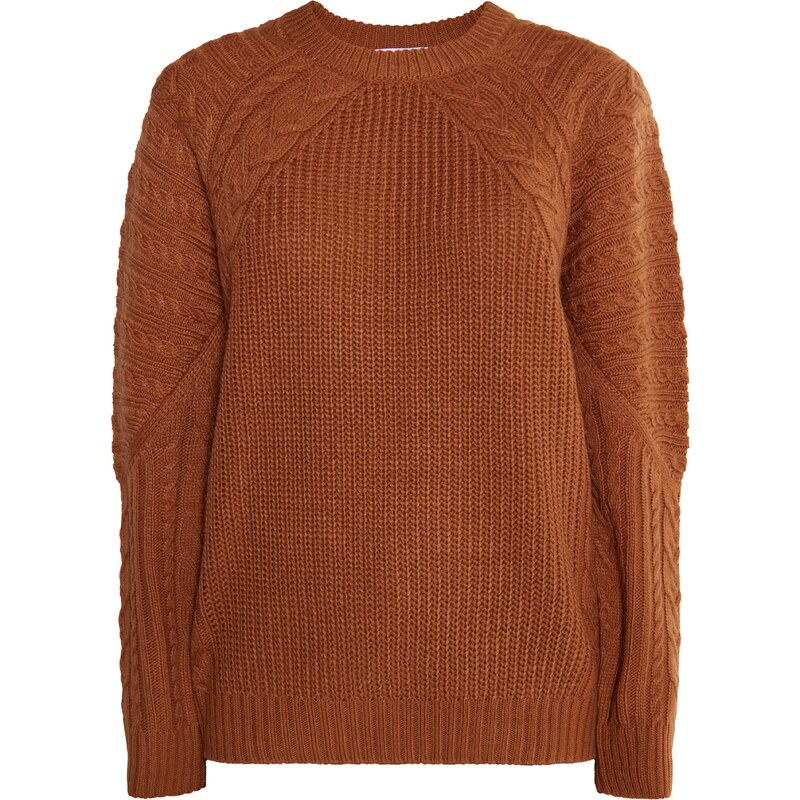 MYMO Sveter Blonda hrdzavohnedá 54269928