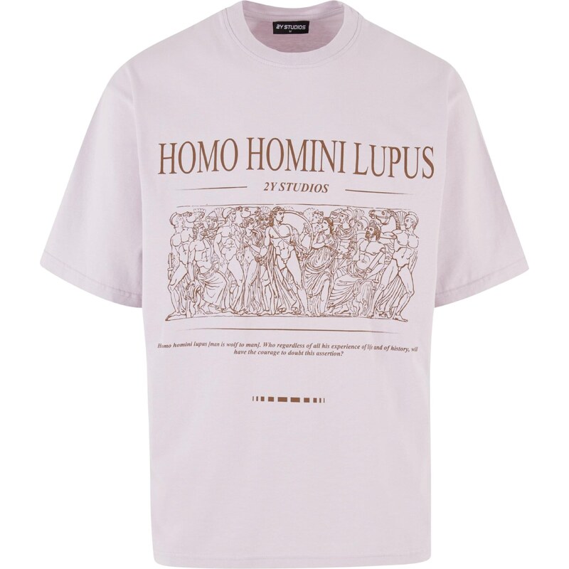 2Y Studios Tričko Homini hnedá / orgovánová 54270849