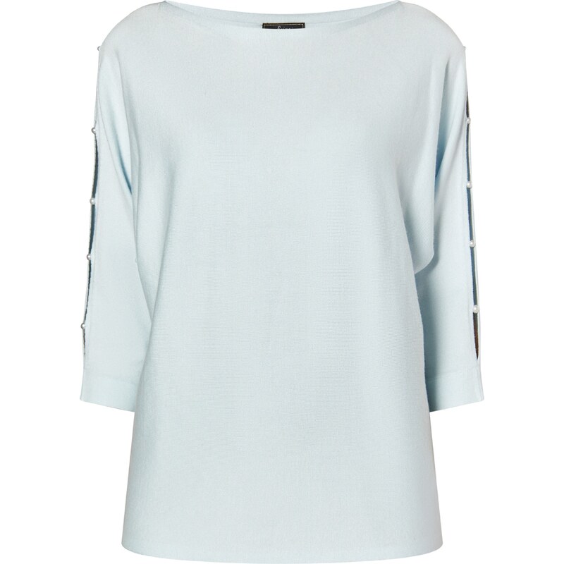 faina Sveter pastelovo modrá 54270920