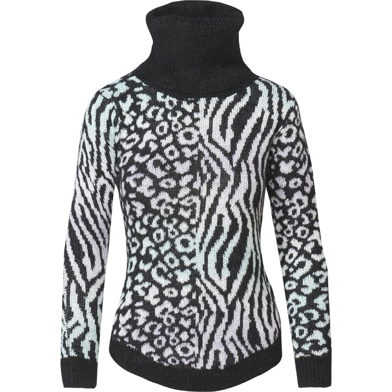 KOROSHI Sveter čierna / biela 54270939