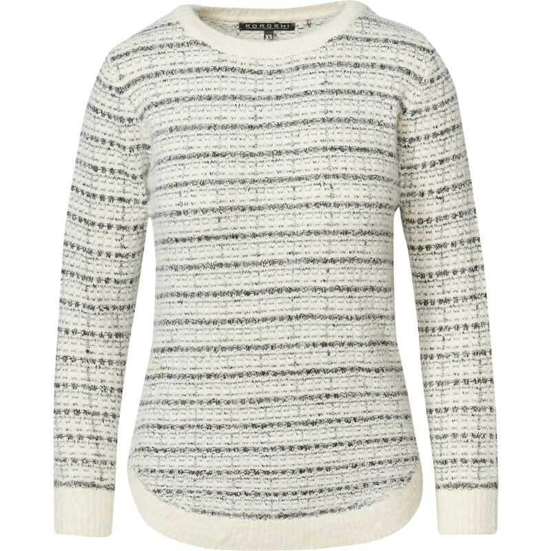 KOROSHI Sveter zmiešané farby / šedobiela 54271002