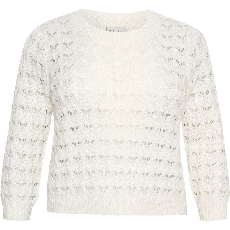 KAFFE CURVE Sveter Helena biela 54271186