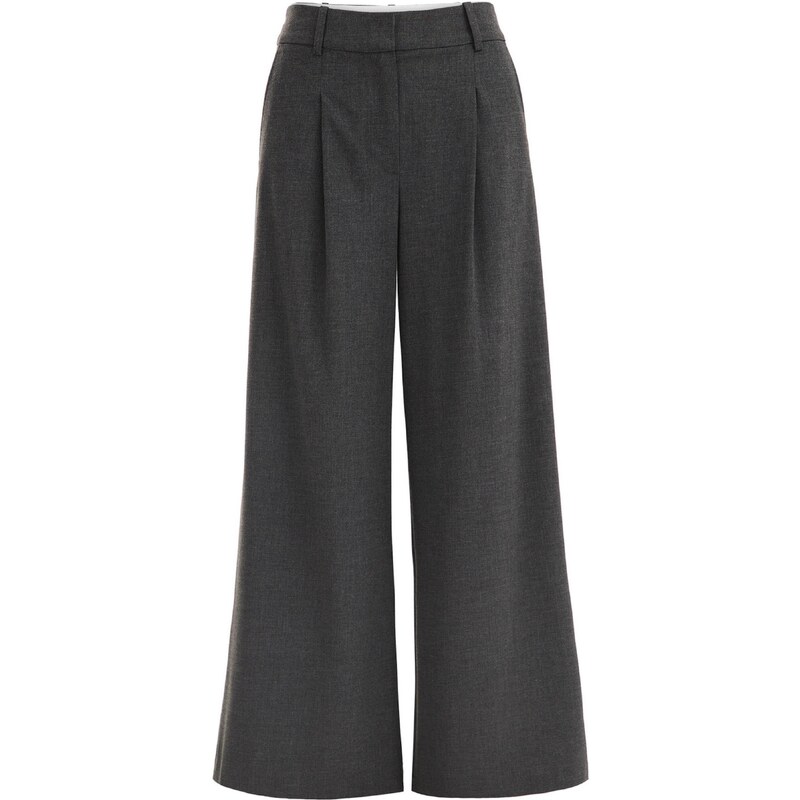 WE Studio Plisované nohavice tmavosivá 54272469