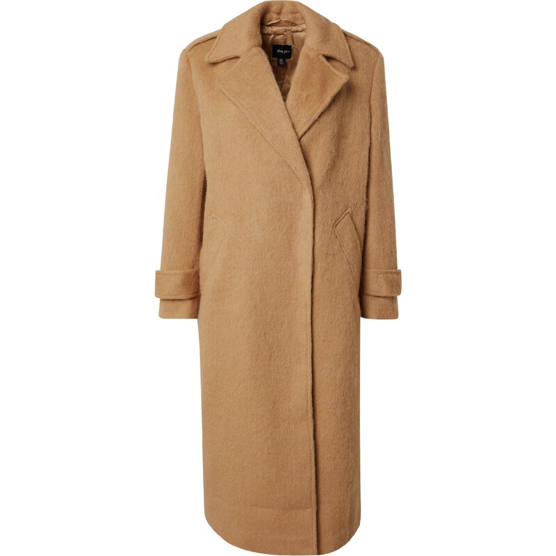 Nasty Gal Prechodný kabát farba ťavej srsti 54272564